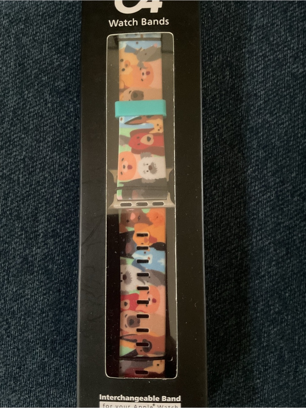 NWT Dog Theme Interchangeable Band for Apple Watch